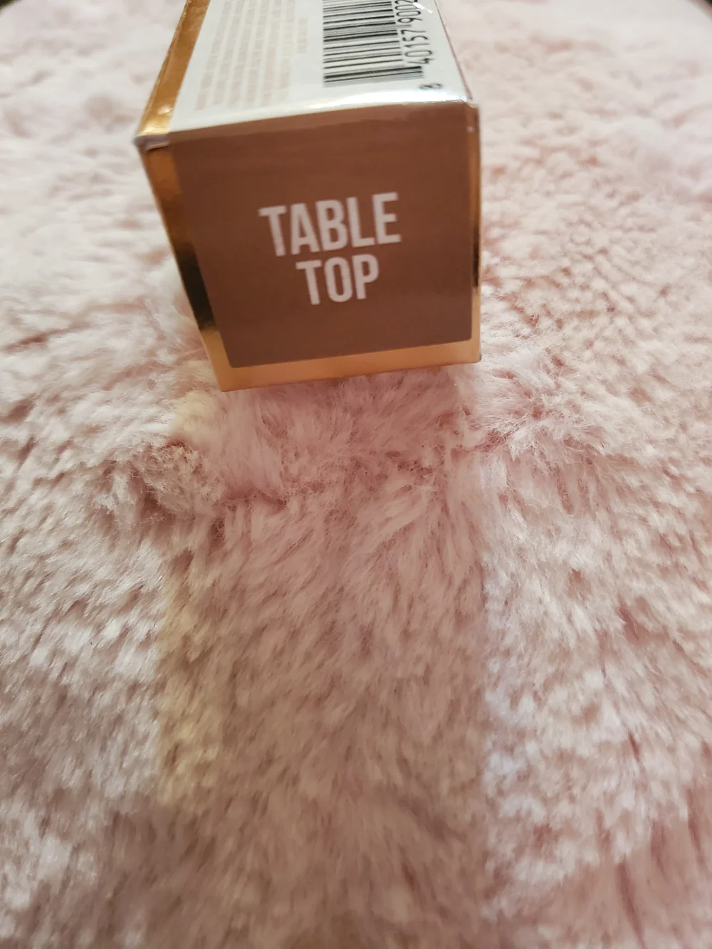 Jeffree Star Lip Balm & Gloss in Table Top (Mauve Pink with Gold Accents)